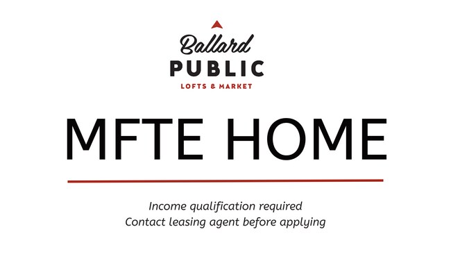 A6 Loft - MFTE 219-MFTE floor plan